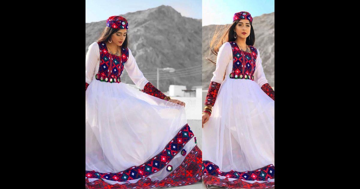 Afghan women dress up colorfully to protest against Taliban