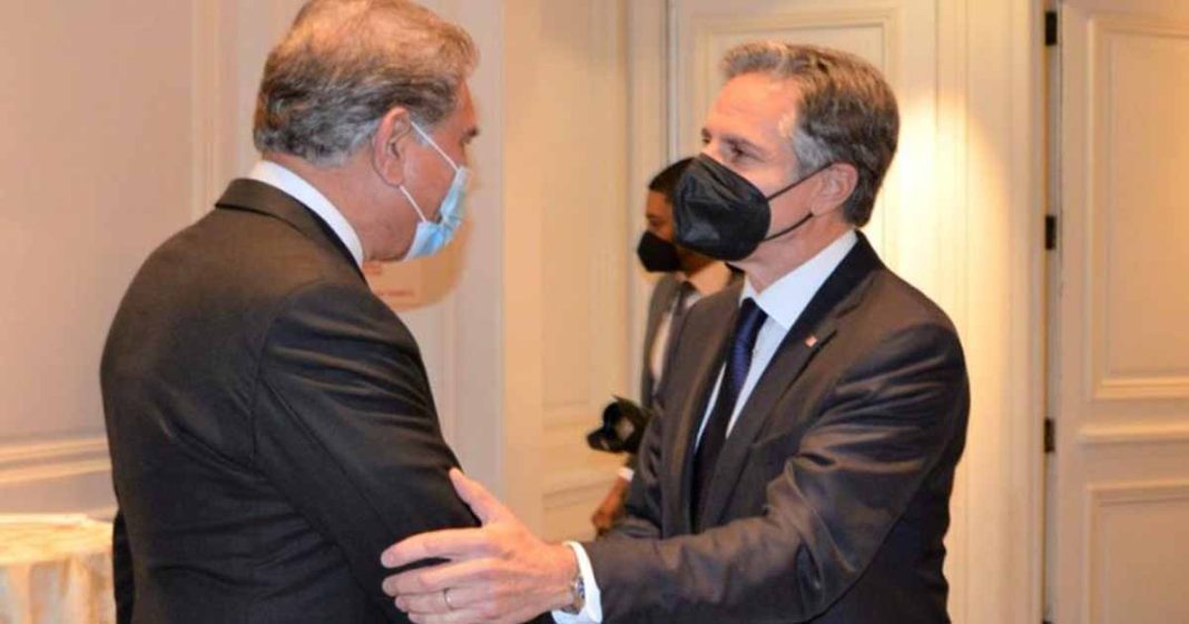 Qureshi and Blinken discuss Afghanistan