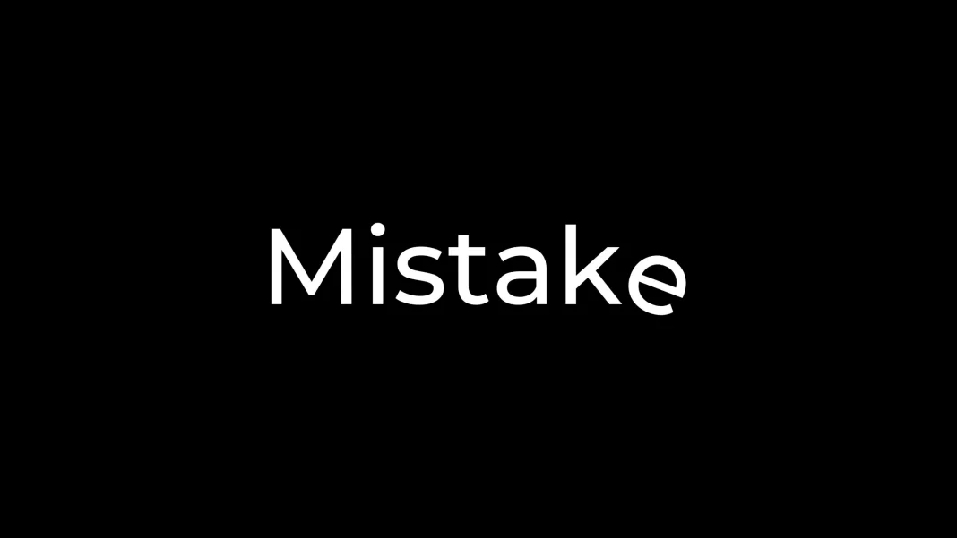 Mistakes