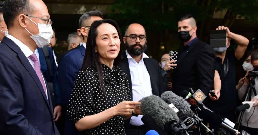 Canada freed Huawei executive