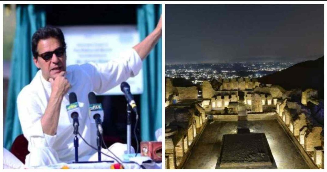 Buddhist temple in Takhtbhai