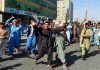 protest in Kandahar