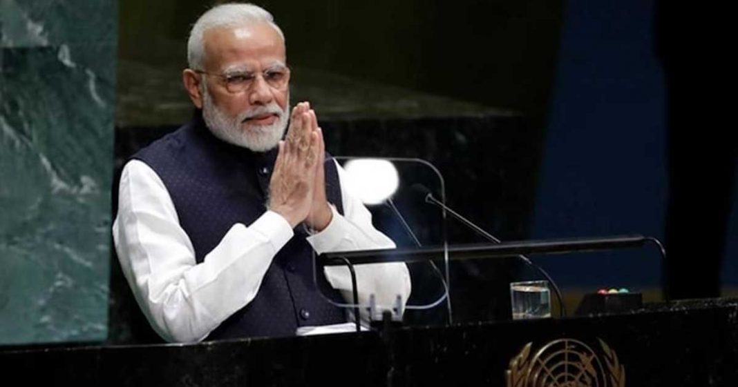 Kashmiris protest Modi addresses