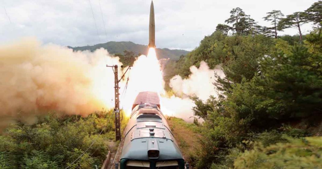 railway-borne missile system