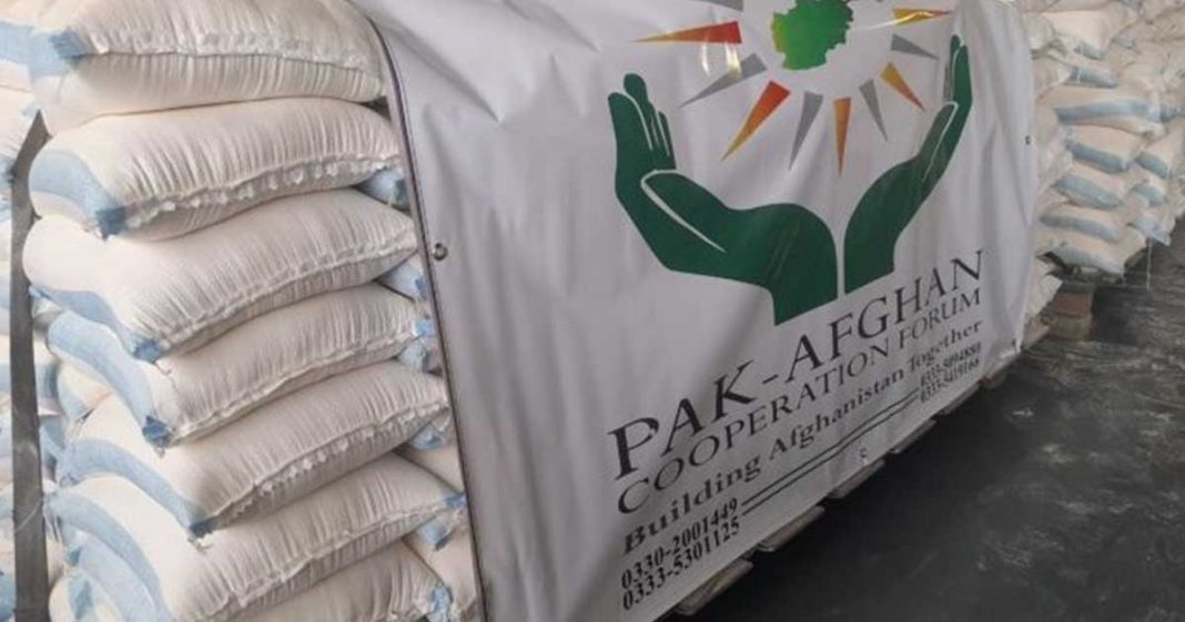 Humanitarian aid for Afghanistan