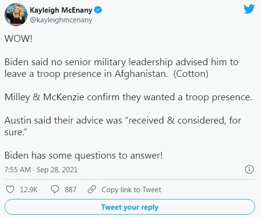 Biden lying Afghanistan withdrawal 