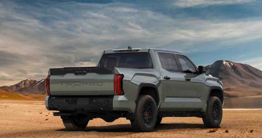 Tundra 2022 Rear