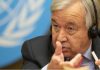 U.N. Chief Warns Against Escalating Tensions Between Israel and Hezbollah