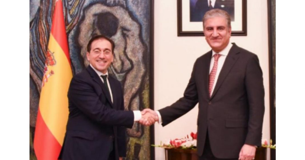 Qureshi meets Spanish FM