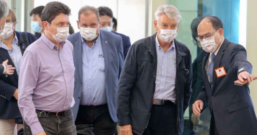 French senator visit to Taiwan