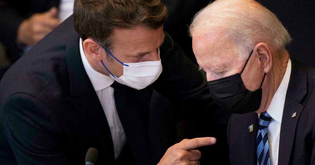 Biden and Macron discuss defense