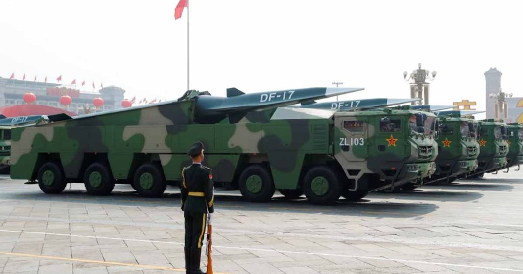 China hypersonic missiles