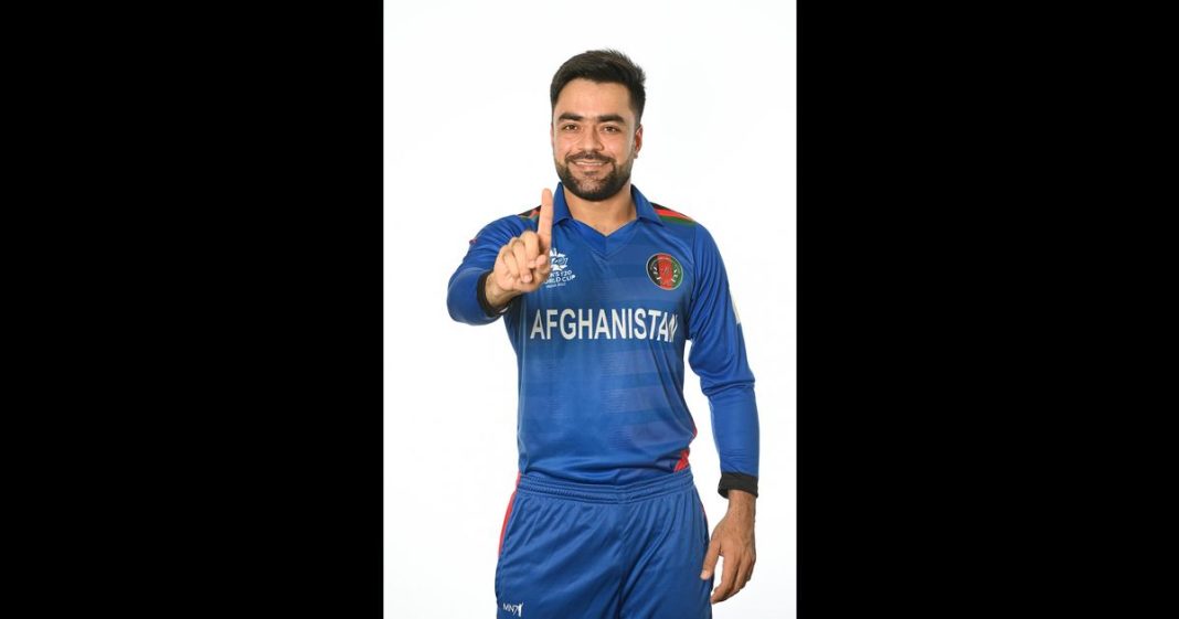 Afghan cricketer Rashid Khan