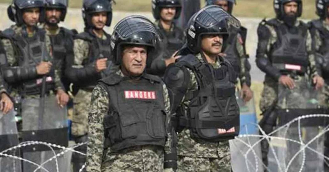 Govt deployment Rangers in Punjab