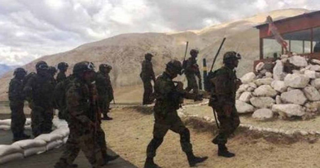 detained Chinese soldiers