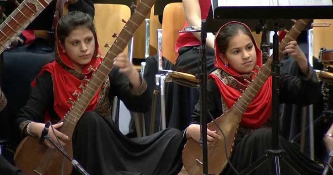 musicians flee Afghanistan