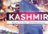 Kashmiris right to self-determination