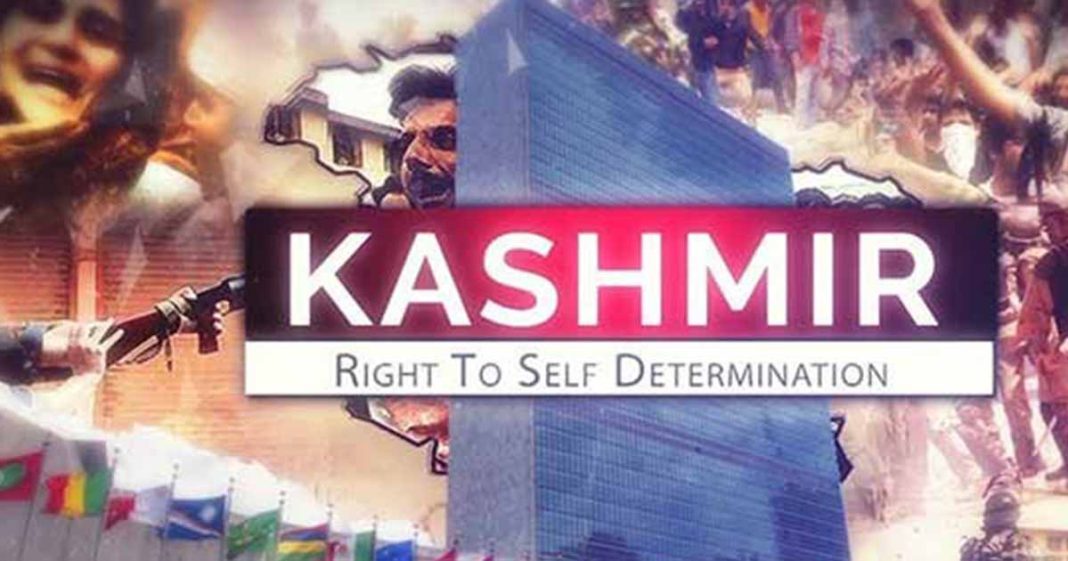 Kashmiris right to self-determination