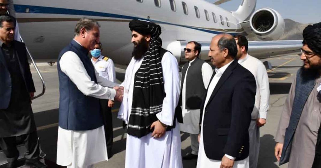 Qureshi meets Afghan leadership