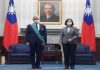 Taiwan seeks support