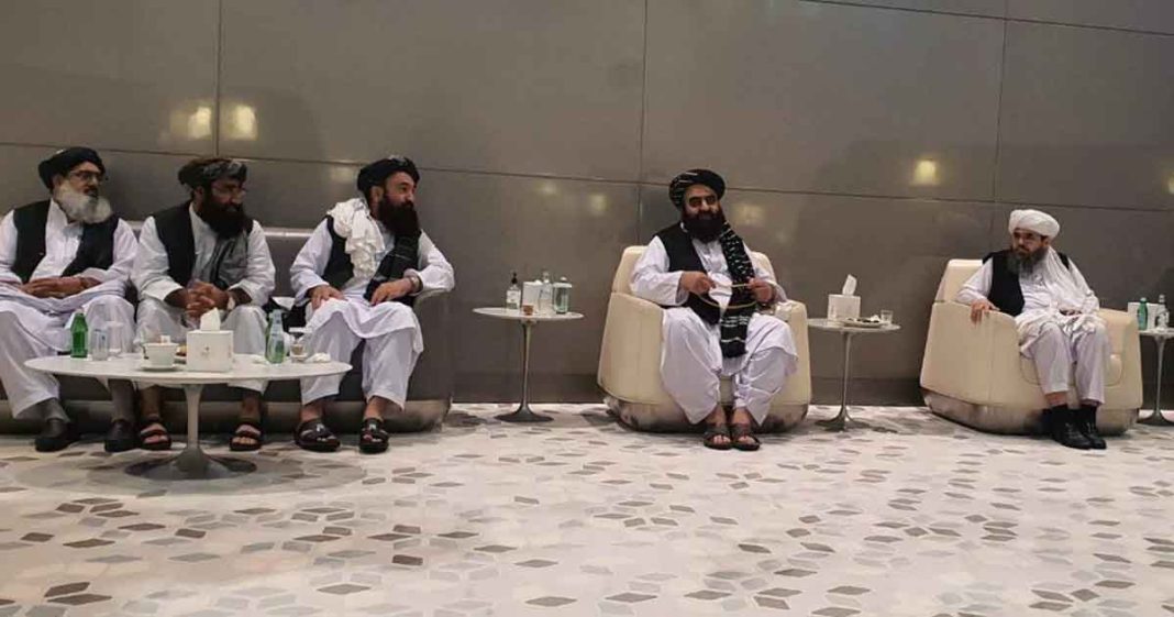 Taliban delegation in Ankara