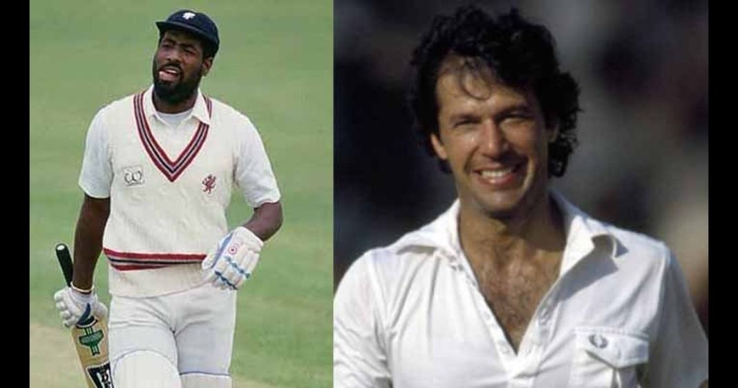 Imran Khan Vivian Richards