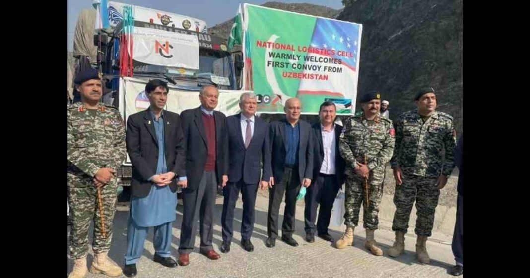 Pakistan and Uzbekistan