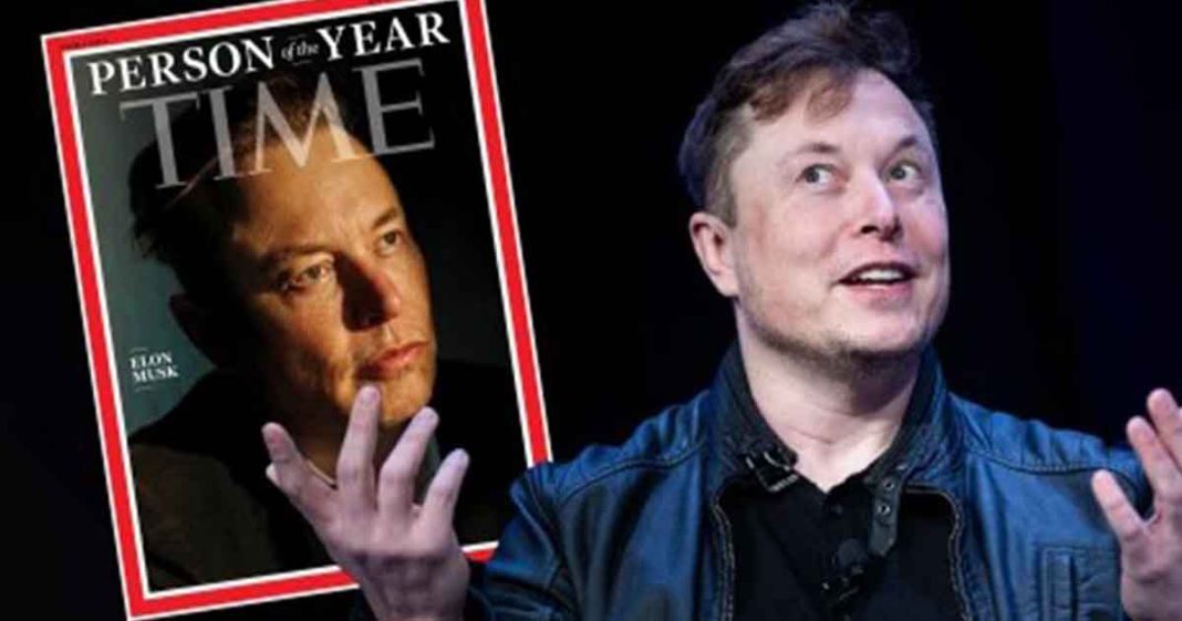 Elon named Time Magazine