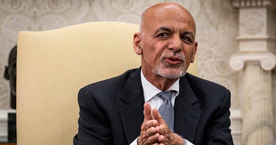 Ghani defends decision to flee