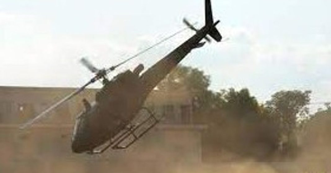Army helicopter crash
