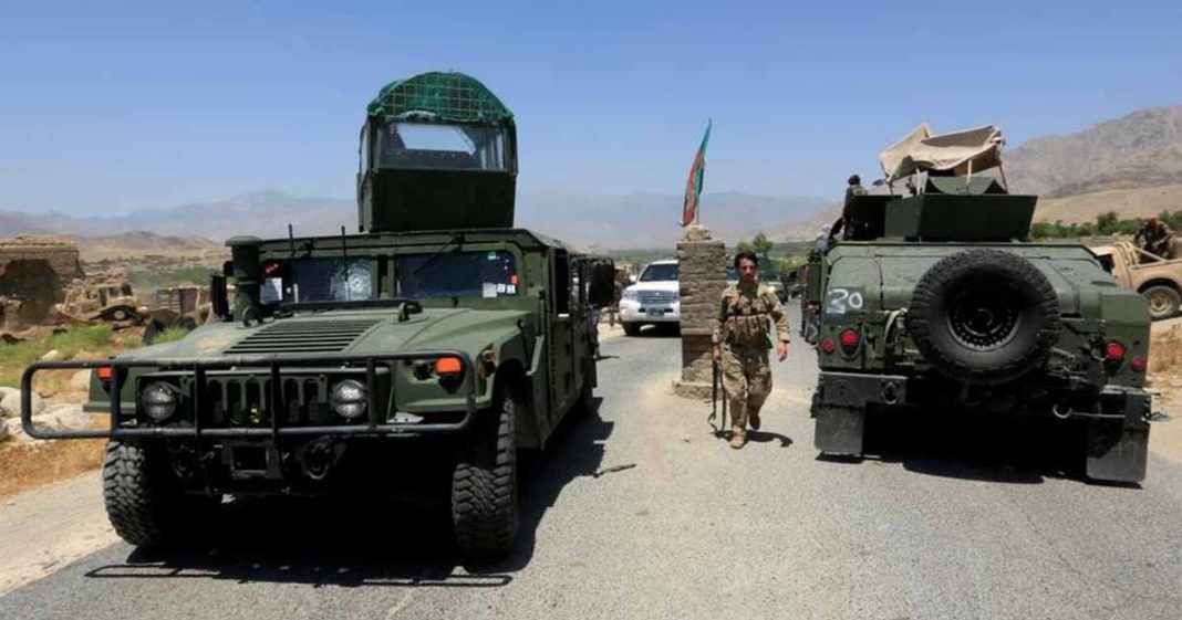 Iranian and Taliban fire