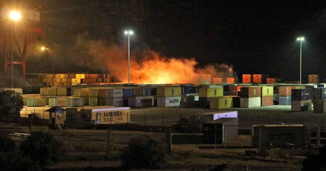 Israeli strike Syrian port