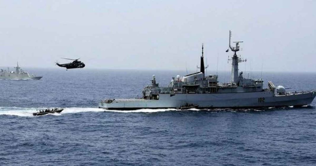 Pakistan navy exercise Ayylidiz