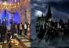 students transform campus into Hogwarts