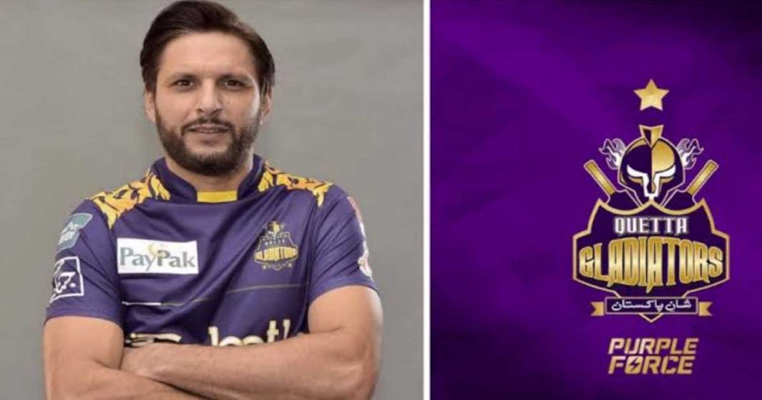 Shahid Afridi Gladiator