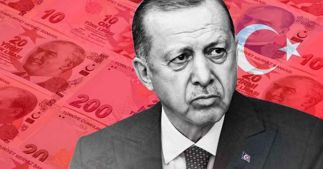 Turkey lira down