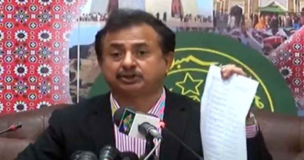 black paper against Sindh