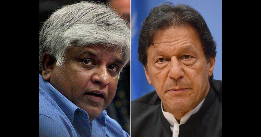 Imran Khan Arjuna Ranatunga