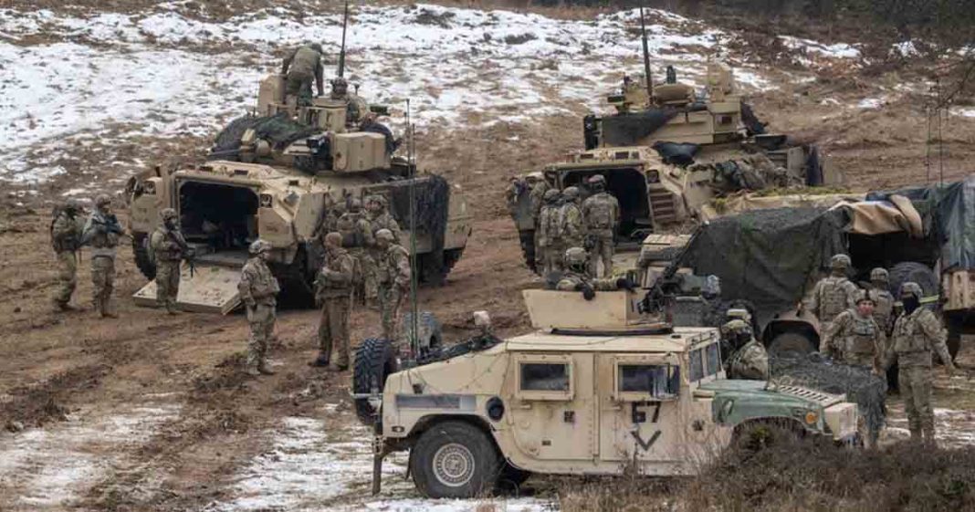 Biden send troops to Europe