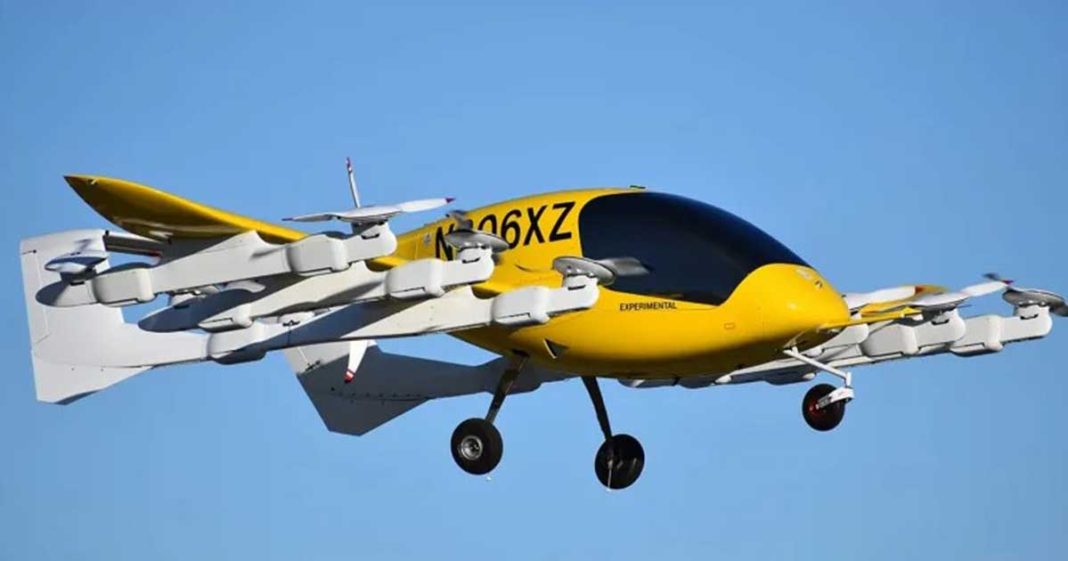 Boeing invests in flying taxi