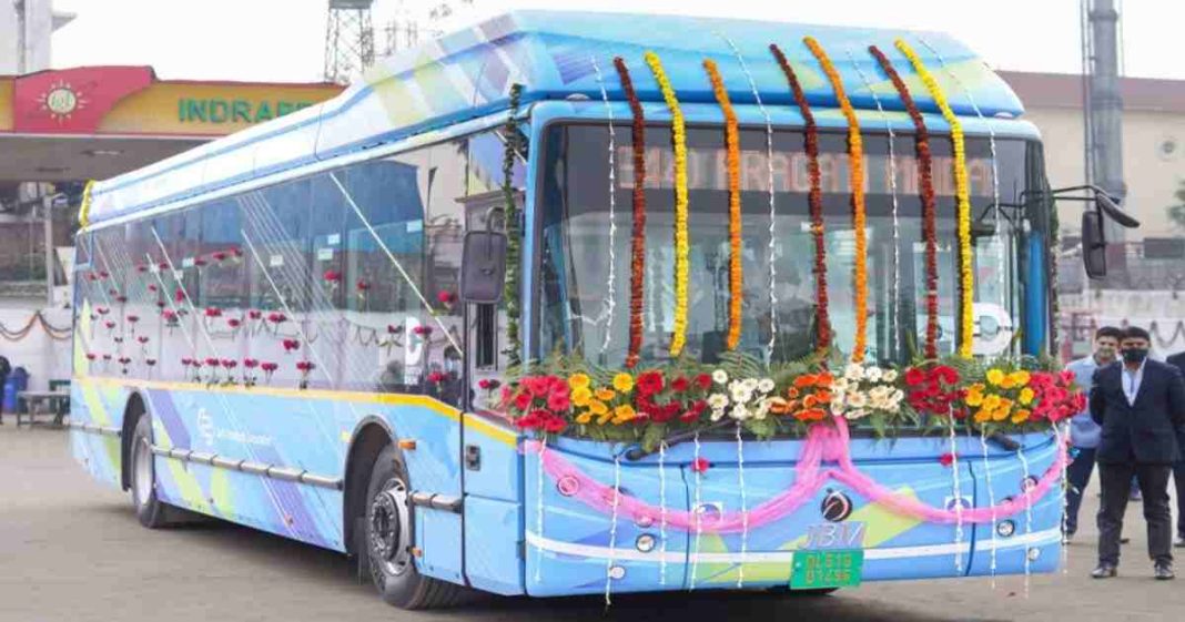 India first e-bus