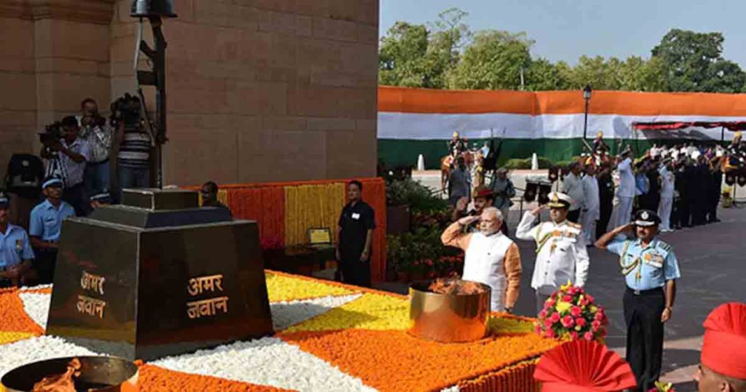 eternal flame memory of war