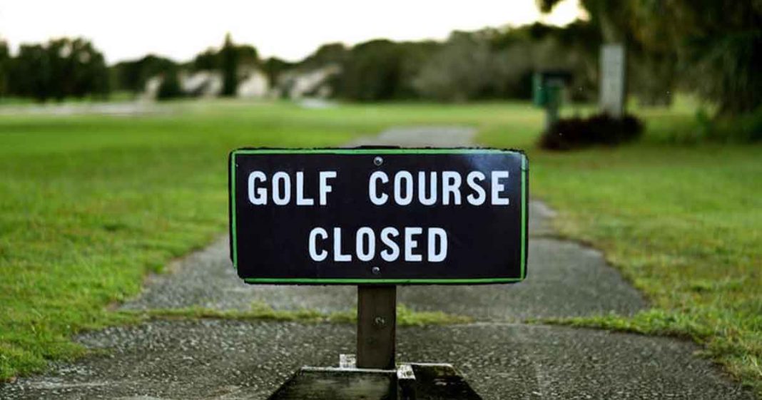 Court shut golf course