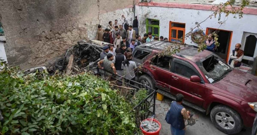 Pentagon resign Kabul drone strike