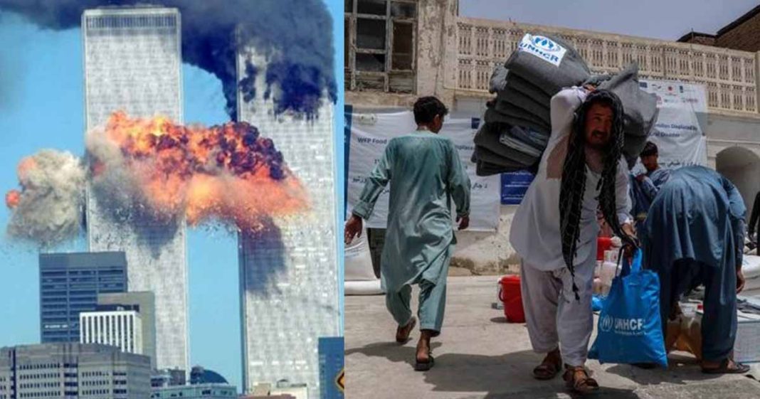 Biden split Afghan assets