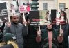 Muslim protest against Swedish