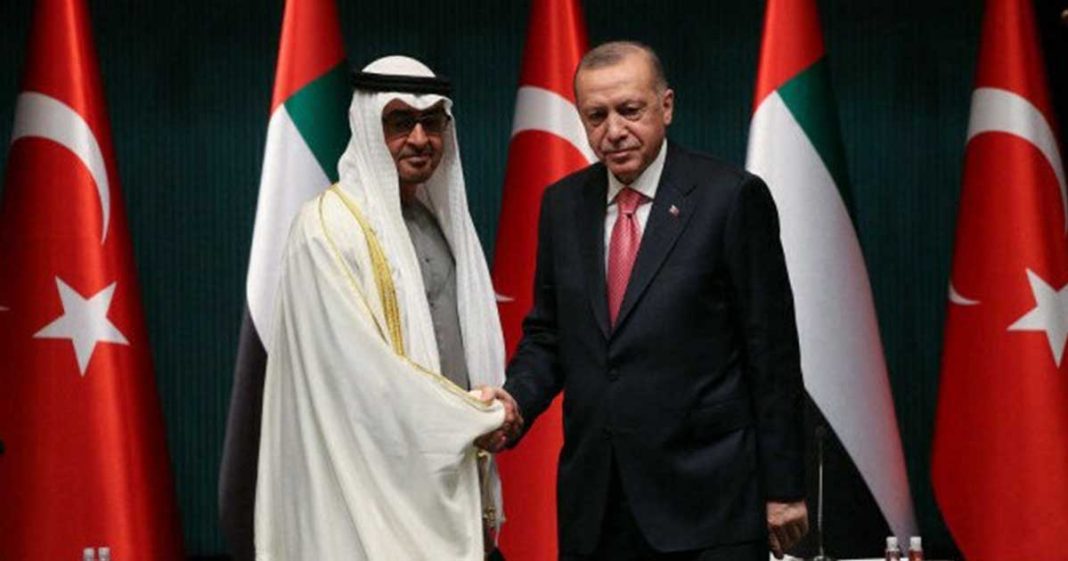 Turkish President visit UAE