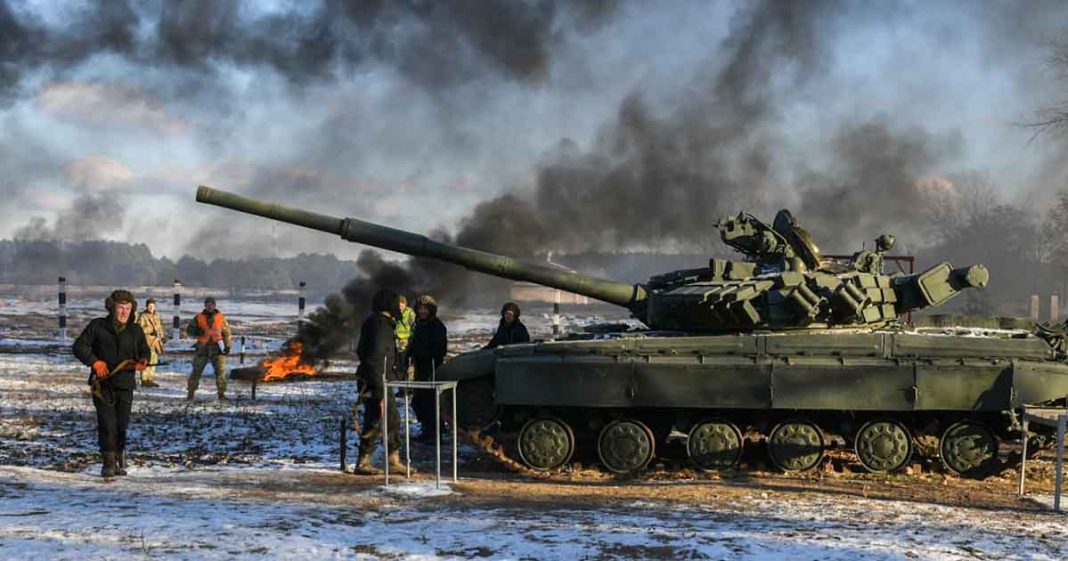 'Ukraine will burn': Former Russian President