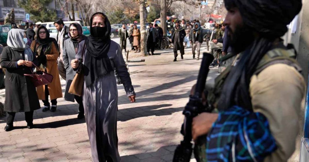 Women workers cover with blanket