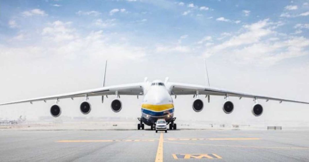 AN-225 destroyed Russian forces